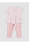 Alita City Striped Baby Girl Set with a Difference - 2