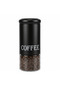 Black Metal & Glass Airtight Canister – 1200 ml - 3