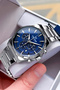 Men's Watch - Silver Color - Steel Band - Water Resistant - All Functions Active - with Special Box Tw206C2 - 2