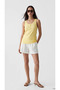 Yellow U Neck Women's Athlete - 2