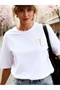 Unisex Padel Printed Oversize Crew Neck T-Shirt - 2