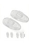Oval Snap-On Glasses Nose Pad Glasses Nose Pad Oval Snap-On 13 mm (3 Pairs) 6 Pieces - 4