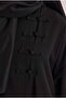 Aller Detailed Abaya Black - 3