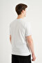 - Casual Style Men's T-Shirt White - 2