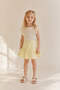 Summer Pastel Colors Ruffled Mini Girls' Skirt