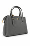 Liora Gray Women's Bag with Gold Accessories - 3