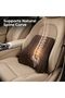 Headrest Pillow & Lumbar Cushion Combo – Memory Foam Car Seat Back Support Set, Ergonomic Headrest & Waist Support Pillow - 5