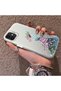 iPhone 12 Compatible Silicone Edge Hard Back Case Couple Phone Case Beautiful Girl Patterned - 2