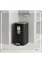 Square Step Trash Bin with Soft Closing Lid Black 20L - 4