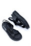 İk 2040 Cross-Strapped Elastic Sandals - 3