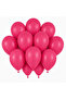 Burgundy Color Latex Pastel Balloon (30 cm) - 12 Pieces