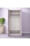 Kentorp 2 Door Wardrobe | Sturdy Closet, Clothes Storage Cupboard | Modern Design - 3