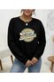 Women's Long Sleeve Crew Neck Viscose Two Thread Blouse