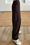 Brown Cargo Pocket Trousers with Cuffs