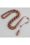 Wild Palm Tree Almond Cut 7.5X13Mm Prayer Beads