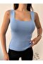 Women's Ultra Premium Soft Square Neck Strap Knitwear Bodysuit - 5