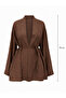 Strawberry Cardigan-Coffee - 4