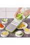Multifunction Stainless Steel Vegetable Slicer Grater Potato Cucumber Julienne Cutter - 2