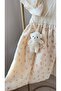 Pink Flowered Muslin Dress - 3