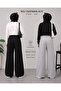 Double Black and Gray Sweatpants - Conservative Clothing Suitable for Loose Fit Sweatpants - 2