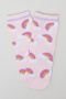 3 Pack Patterned Crew Socks - 4