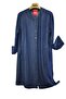 Plus Size Jeans Ten Sel Summer Medium Length Buttoned Cap - 3