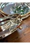 2 Li Round Tray-Gold Tkebt Gold - 2