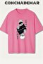 Jujutsu Kaisen Printed Colorful Oversize T-Shirt Printed Premium Oversize Cotton T-Shirt