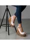 Mira Women's Leather Sandals Orthopedic Platform Sole High Heel Sandals
