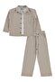 3-Piece Set with Shirt - 6-9 Years Old - Beige - 4