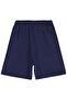 Basic Have Fun Printed Shorts for Ages 6-9 - Navy Blue - 2