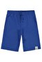 Basic Labelled Capri for 10-13 Years - Blue