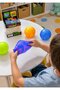 Marble Swirl Gel Squeeze Ball – Squishy Sensory Fidget Stress Relief Toy, Soft & Slow Rising - 4