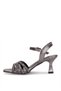 Elit Mst1084C Women's Stoned Classic Heeled Shoes Platinum - 4