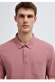 Single Pocket Polo Collar Regular Fit Men's T-Shirt - 4