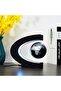 Magnetic Levitation Floating Globe 3 Inch – Anti Gravity Rotating World Map with LED Light, C Shape Base Desk - 2