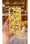 Redmi 13 compatible lemon patterned transparent shock absorbing camera protected clear case - 2