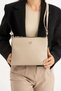 Viatox Vs 1329 Women's Faux Leather Shoulder Bag with Adjustable Crossbody Strap and Metal Zipper Kum - 2