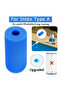 Swimming Pool Evolver Sponge Cartridge Reusable Washable Biofoam Cleaner Water Bag Concentric Cyl...