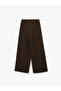 Wide Leg Palazzo Trousers with Pockets and Tie Waist - 2