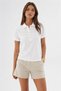White Women's Polo Neck T-Shirt 26Y0602K1 - 3