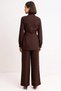 Women's Plus Size Linen-Look Shirt Pants Set Long Sleeve Standard Cut Comfortable Casual Modern - 5