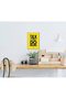Alayra Tolk Less Do More Life Changing Printed Quotes wall Posters for Home Decoration 5 MM thick - 2