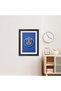 Alayra Paris Saint-Germain PSG Football Club 3D Textured Logo Poster Framed Painting (9 inches x 12 - 3