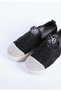 Women's Imported Sole Straw Knitted Mesh Detailed Stone Embroidered Sports Shoes & Sneakers Black - 4