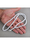 Hajj & umrah souvenir beaded 99-prayer beads (7mm) - white - 3