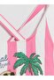LCW Kids Printed Girls' Swimsuit - 4