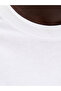Men's Crew Neck Chest Printed T-Shirt - 4