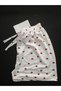 Red Heart Pattern on White Background, Elastic Waist, Flexible Milan Shorts - 5
