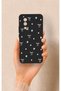 Poco F5 Pro Compatible Mini Bow Black Patterned Silicone Case